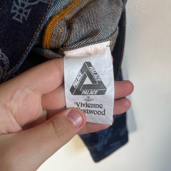 Palace x Vivienne Westwood Indigo Denim Jacket Size XS - Picture 8 of 8